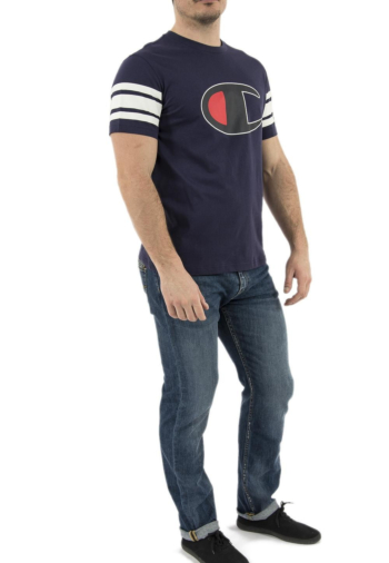 tee shirt champion 213383 bleu