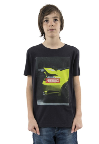 tee shirts manches courtes Le Temps Des Cerises walterbo bleu