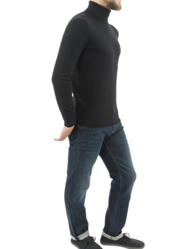 Pull hiver schott beal4 black