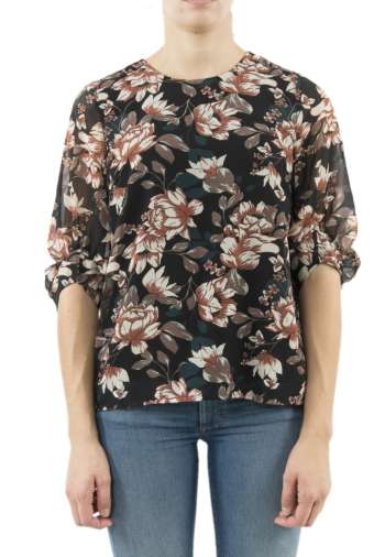 tee shirt manches longues Veromoda 10222075 wilma black