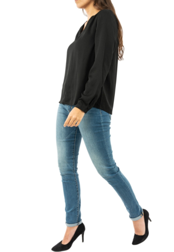 tee shirt manches longues only 15194008 eva noir