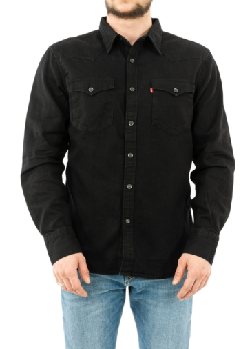 Chemise jeans levi's® barstow western marble black