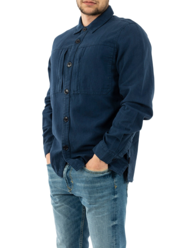 Chemise barbour mos0090 bl54 indigo