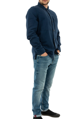Chemise barbour mos0090 bl54 indigo