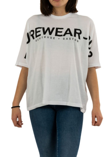 tee shirt gertrude + gaston giulia optic white