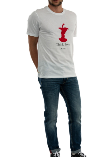 Tee shirt kulte love blanc