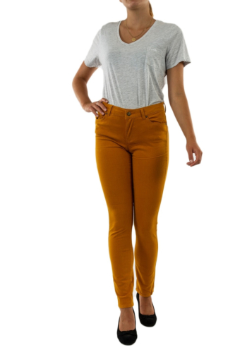 pantalons Veromoda naya buckthorn brown