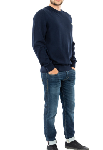 Pull leger lacoste ah1985 166 marine