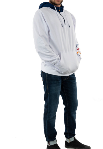 sweat ellesse treeato blanc