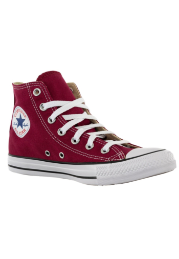 Baskets montantes converse chuck taylor all star hi 607 maroon