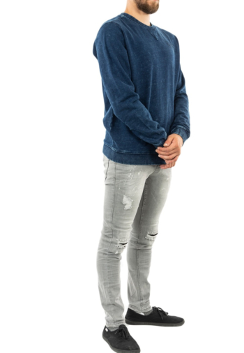 Sweat guess jeans celestine f7v2 blue denim