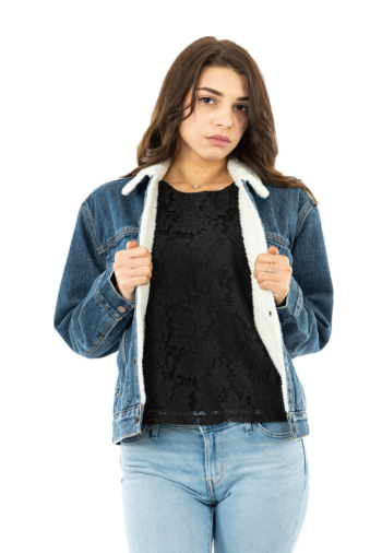 Blousons et vestes levi's® 36137 exbf sherpa trucker rough and tumble