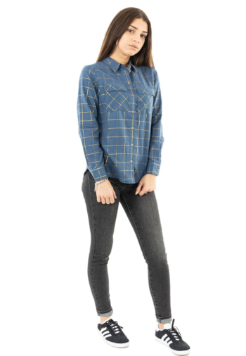 Chemisier only viv dark denim