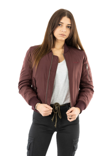 Blousons et vestes bombers original original burgundy