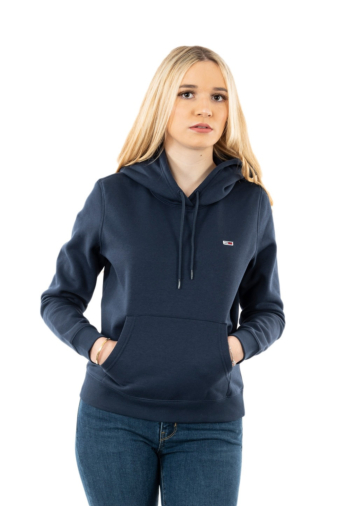 Sweat tommy jeans regular fleece c87 twilight navy