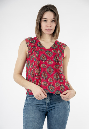 débardeurs Veromoda marbella rouge