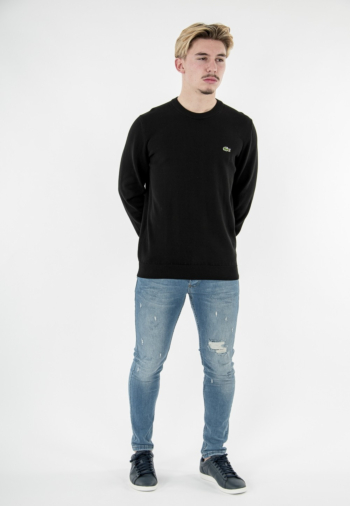 Pull leger lacoste ah1985 031 noir