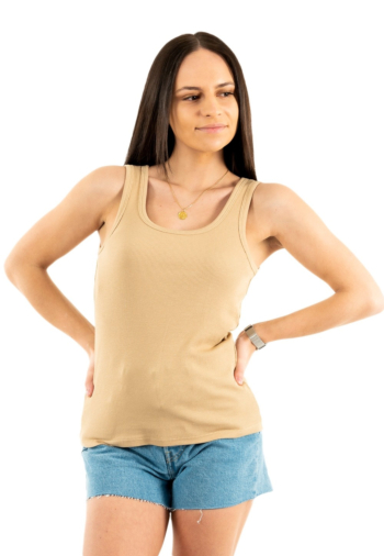 débardeurs Veromoda jessica beige