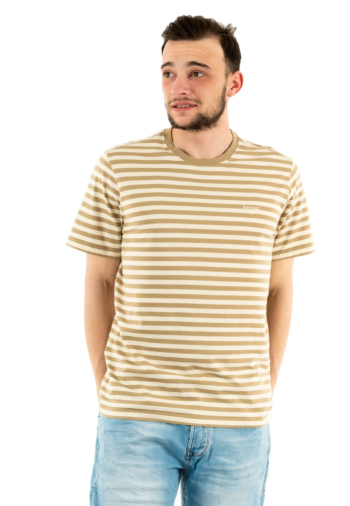 tee shirt barbour mts0511 br33 coriander
