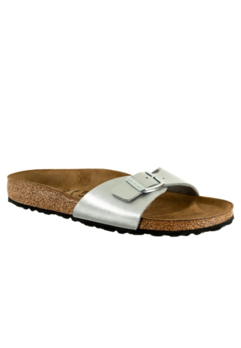 Sandales - nu-pieds birkenstock madrid birko-flor® narrow silver