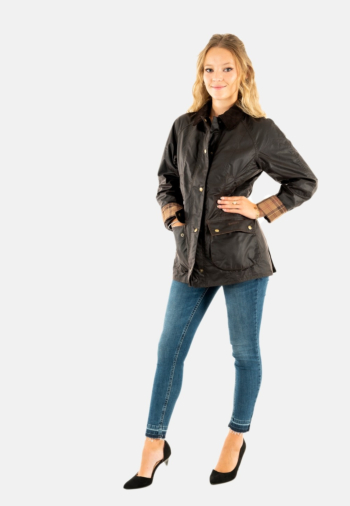 Blousons et vestes barbour beadnell wax jacket ru52 rustic