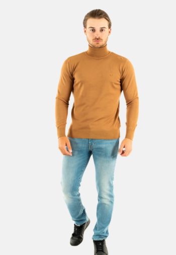 Pull hiver Benson & Cherry fracas beige