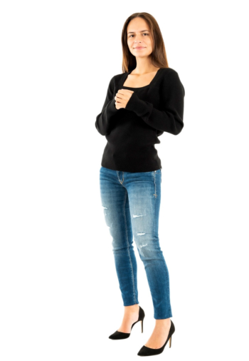 pull hiver ichi kava 194008 black