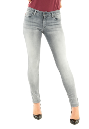 Jeans salsa wonder skinny cinza, cinza ferro 3000