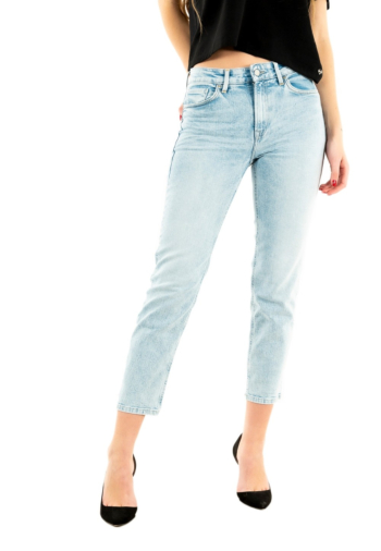 Jeans salsa new fit cropped denim cl, bleach 8501