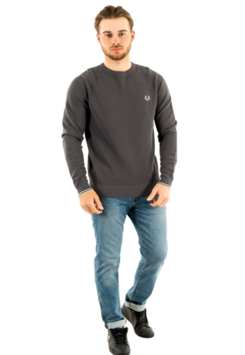 sweat fred perry k3535 gris