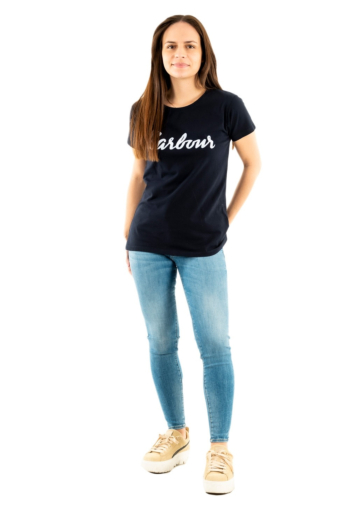 Tee shirt barbour rebecca ny73 navy