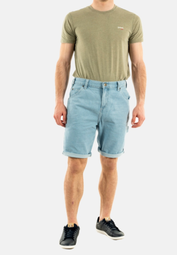 Shorts bermudas dickies garyville denim c151 vintage aged blue