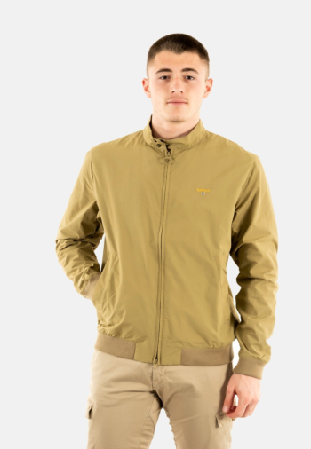 blousons et vestes barbour crested royston casual br31 military brown/ivy