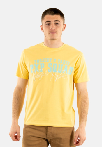 tee shirt project x paris 2210192 jaune