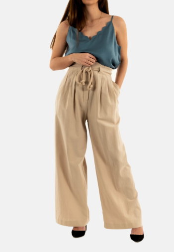 pantalons ichi erian 151308 doeskin