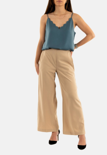 pantalons ichi fania 151308 doeskin
