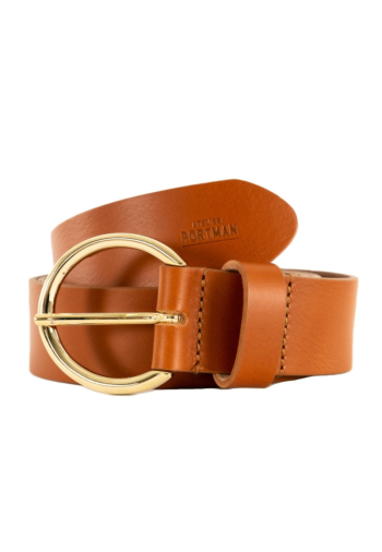 Ceinture portman porgeranium cognac