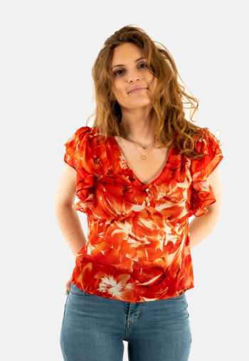 tee shirt morgan 221-ofleur.f multico