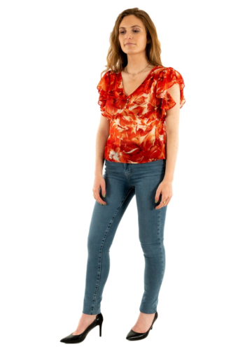 tee shirt morgan 221-ofleur.f multico