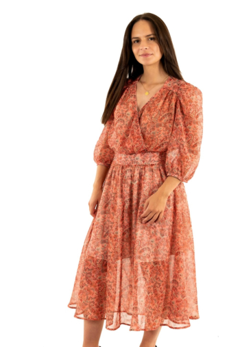 robe morgan 221-reyal.f rose