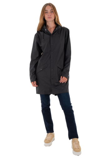 Blousons et vestes rains long jacket 01 black