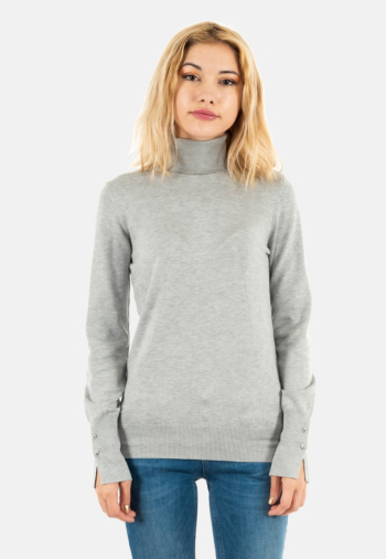 Pull hiver guess jeans paule tn h9c9 light stone heather