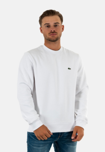 Sweat lacoste sh9608 001 blanc