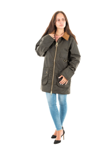 Blousons et vestes barbour highclere wax ol71 olive