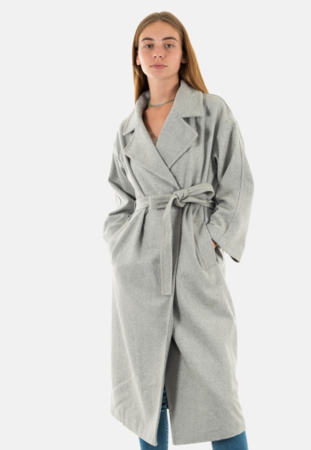 manteaux ichi elvina 200317 light grey melange