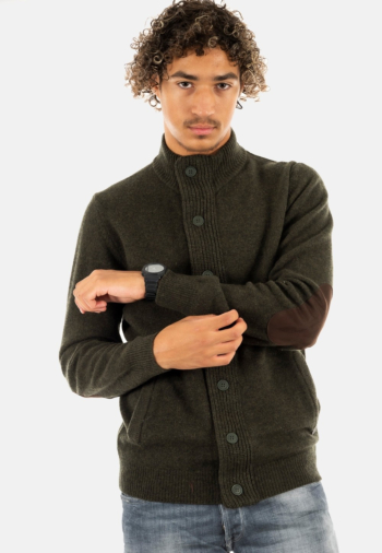 Gilets cardigans barbour mkn0731 gn73 seaweed