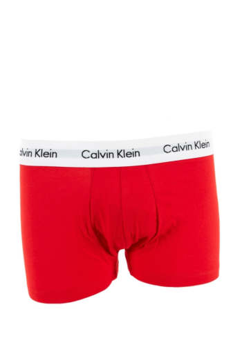 Calecons et slips calvin klein jeans 3p low rise trunk i03 white/red ginger/pyro blue