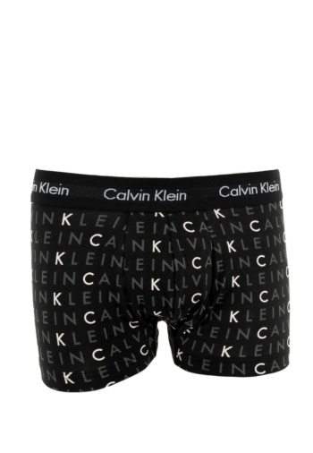 Calecons et slips calvin klein jeans 3p low rise trunk yks black/grey heather/subdued logo