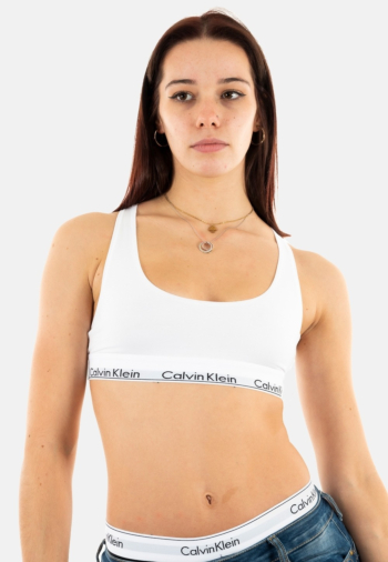 Brassieres calvin klein jeans bralette 100 white