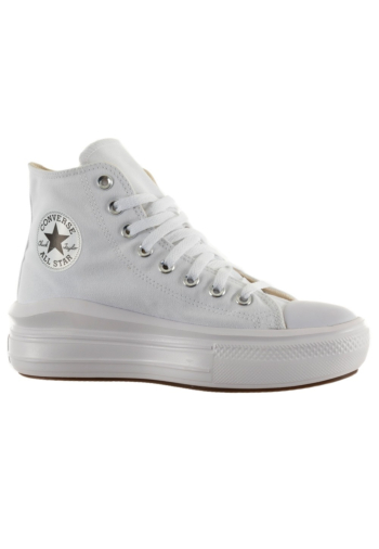 Baskets montantes converse chucktaylor all star move white